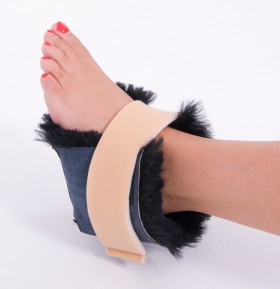 (SWHC) Sheepskin Heel Protectors